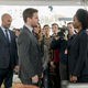 Paul Blackthorne, Stephen Amell, Sydelle Noel (Photo: Dan Power/The CW)